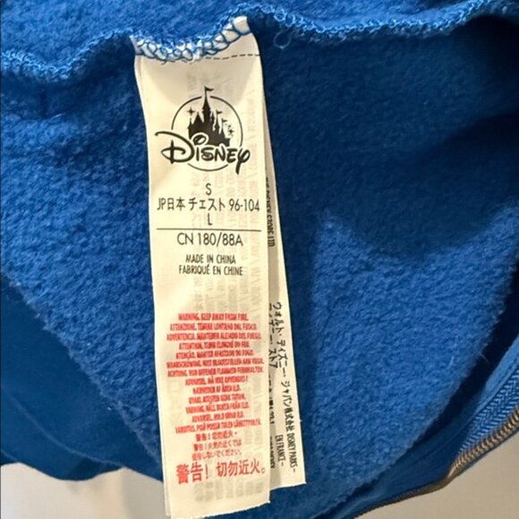 Disney Parks Lilo & Stitch Blue Pineapple Hooded Sweatshirt Jacket - Picture 8 of 10